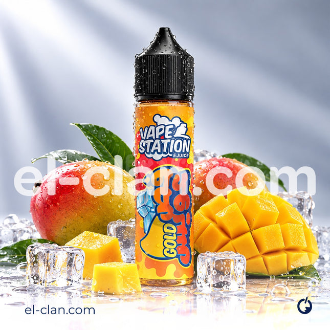 Vape Station Gold Mango فيب ستيشن فص عويس جولد