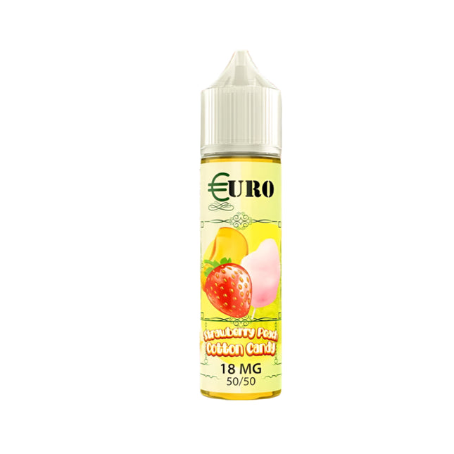 Euro Stawberry Peach Cotton Candy فراوله خوخ غزل بنات