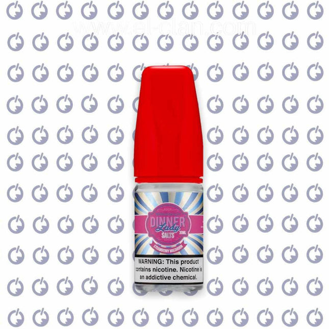 Dinner Lady SaltNic Strawberry Macaroon⁩  معكرونة فراوله - Dinner Lady -  الكلان فيب el-clan.