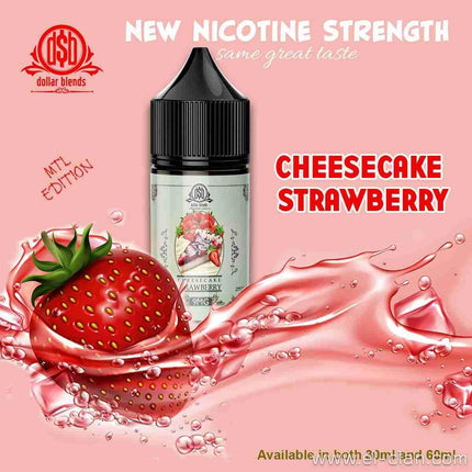 Dollar Blends Cheesecake Strawberry تشيزكيك فراوله - الكلان فيب