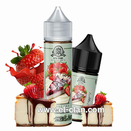 Dollar Blends Cheesecake Strawberry تشيزكيك فراوله - DollarBlends E-Juice -  الكلان فيب el-clan.