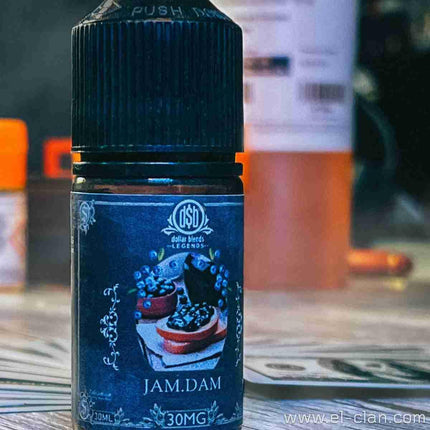 Dollar Blends SaltNic Jam.Dam مربي توت