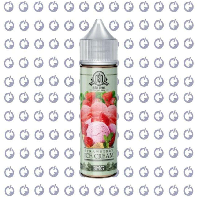 Dollar Blends Strawberry Ice Cream ايس كريم فراوله - DollarBlends E-Juice -  الكلان فيب el-clan.