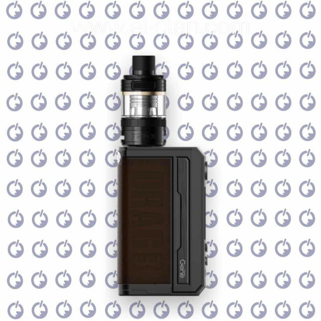 كيت دراج 3 من Voopoo، مود فيب هاردوير مع عناصر سوداء وألوان أومبر، يظهر على صورة المنتج.