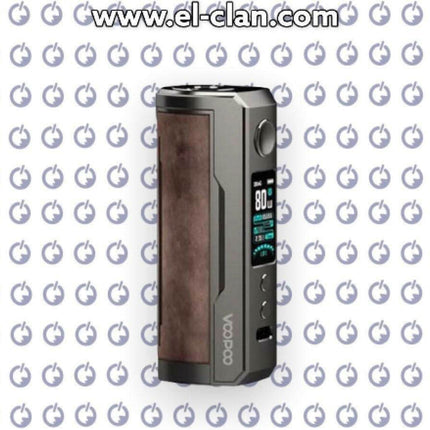 Voopoo Drag X Plus Mod in sandy brown, a compact vaping device with a sleek design and ergonomic grip.
