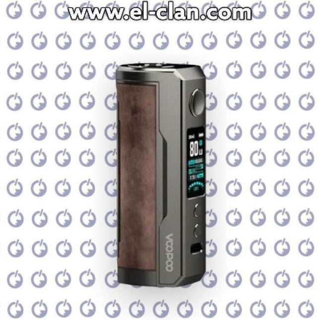 Voopoo Drag X Plus Mod in sandy brown, a compact vaping device with a sleek design and ergonomic grip.