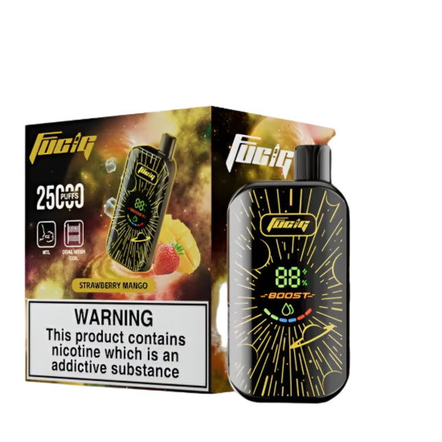 Fucig 25K Strawberry Mango Ice Disposable فراوله مانجو ساقع