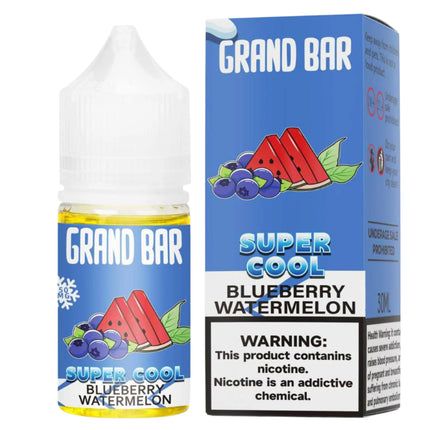 Grand Bar Super Cool SaltNic Blueberry Watermelon بطيخ توت ساقع