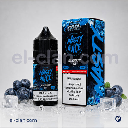 Nasty Juice Super Cool SaltNic Blueberry توت ساقع