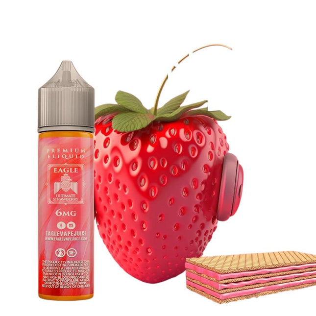 Eagle Ultimate Strawberry فراوله - الكلان فيب