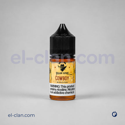 Five Pawns SaltNic Villain Vapors Cowboy توباكو فانيلا كريمه