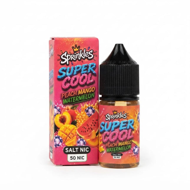 Sprinkles Super Cool Saltnic Peach Mango Wtermelon خوخ مانجو بطيخ ساقع