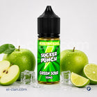 Sucker Punch Electric Cool Saltnic Green Sour تفاح ساقع