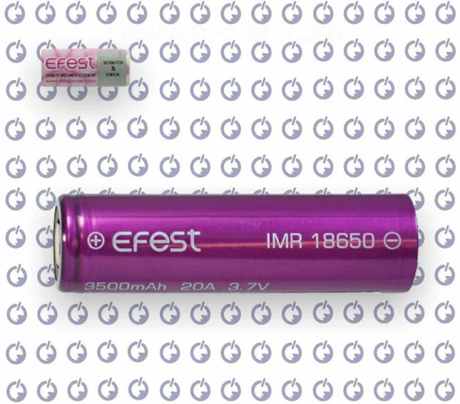 ⁨Efest Batteries بطاريات الفيب - Efest -  الكلان فيب el-clan.