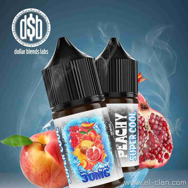 Dollar Blends SaltNic Peachy Super Cool خوخ رمان ساقع جدا