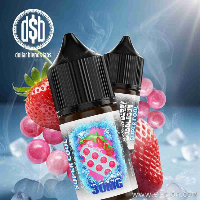 Dollar Blends SaltNic Strawberry Bubblegum Super Cool
