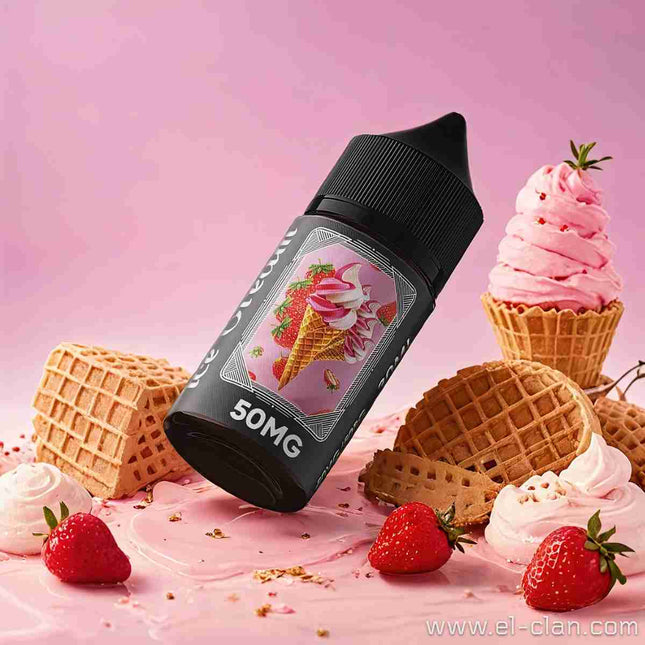 Dollar Blends SaltNic Strawberry Ice Cream