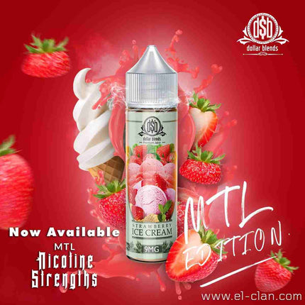Dollar Blends Strawberry Ice Cream ايس كريم فراوله