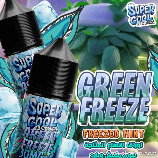 Dollar Super Cool SaltNic Green Freeze