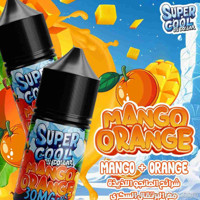 Dollar Super Cool SaltNic Mango Orange