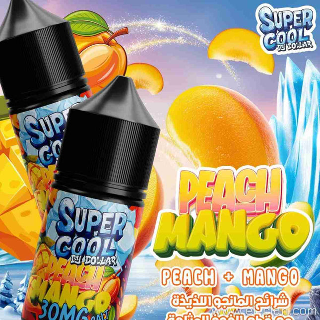 Dollar Super Cool SaltNic Peach Mango
