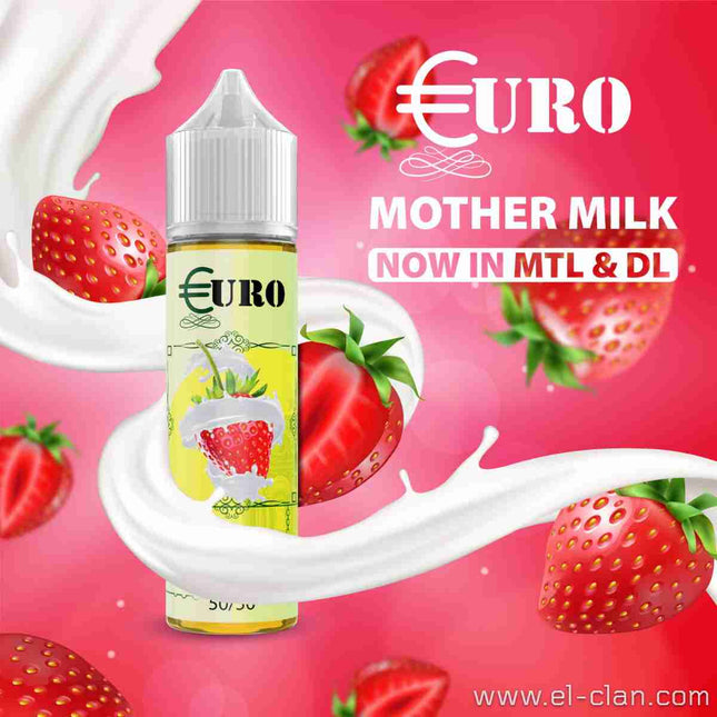 Euro Strawberry Mother Milk لبن فراوله