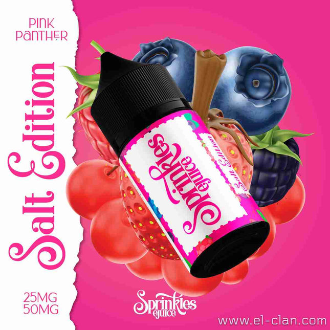 Sprinkles SaltNic Pink Panther Cotton Candy