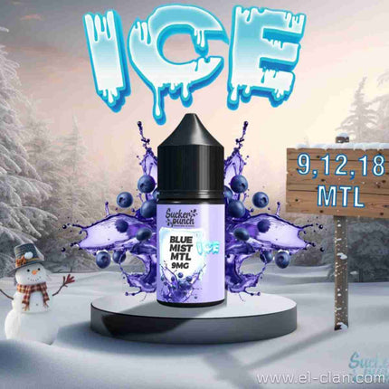 Sucker Punch Blue Mist Ice توت ساقع