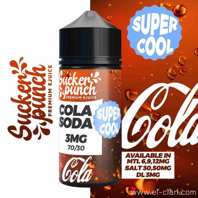 Sucker Punch Cola Soda Super Cool 