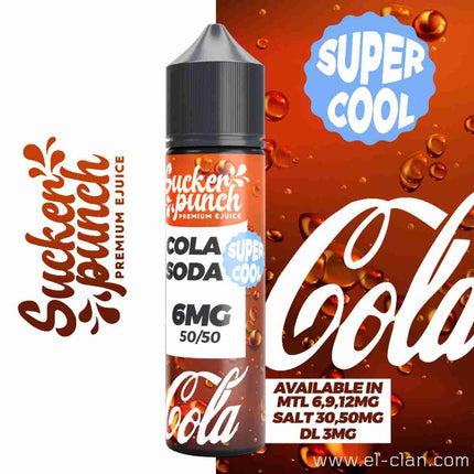 Sucker Punch Cola Soda Super Cool 