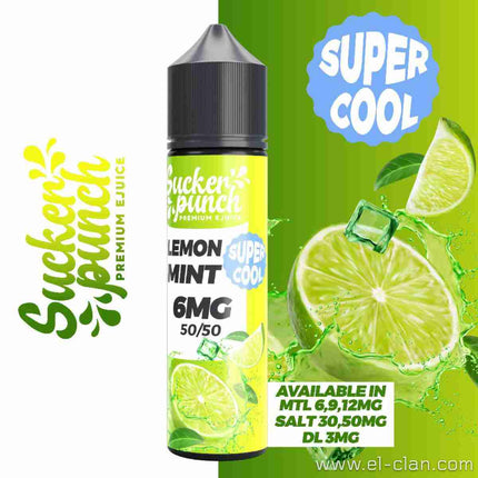 Sucker Punch Lemon Mint Super Cool ليمون نعناع ساقع جدا