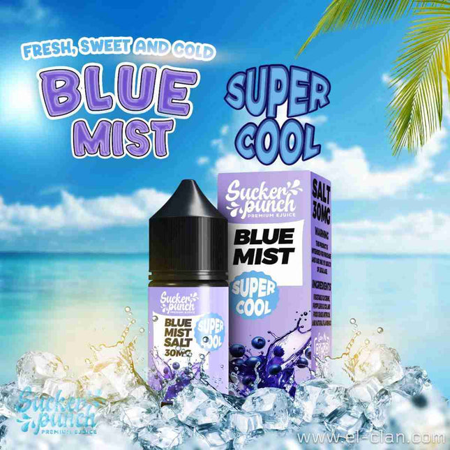 Sucker Punch SaltNic Blue Mist Super Cool Very juicy berries 