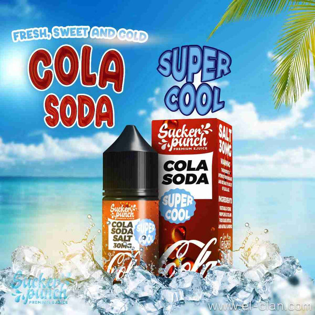 Sucker Punch SaltNic Cola Soda Super Cool 