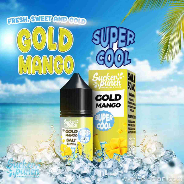 Sucker Punch SaltNic Gold Mango Super Cool 