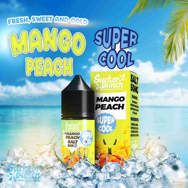Sucker Punch SaltNic Mango Peach Super Cool 