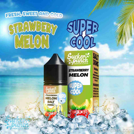 Sucker Punch SaltNic Strawberry Melon Super Cool 