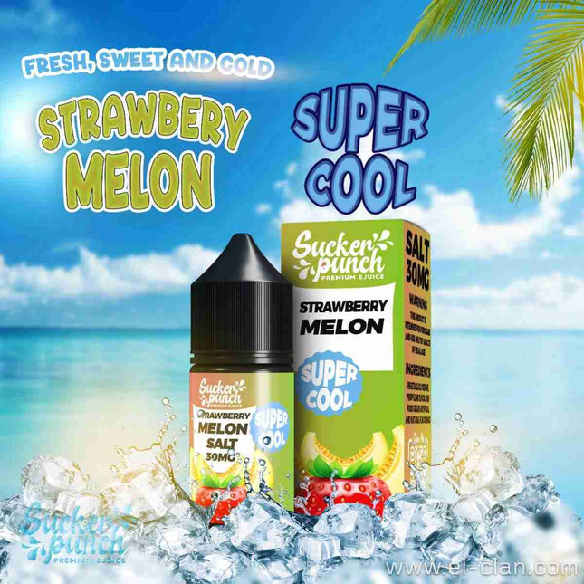 Sucker Punch SaltNic Strawberry Melon Super Cool 