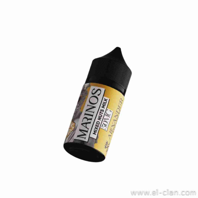 Alexander SaltNic Marinos Mixed Milk Ice  لبن مكسرات ساقع