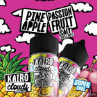 Kairo Clouds SaltNic Super Cool Pine Apple Passion Fruit باشون فروت اناناس