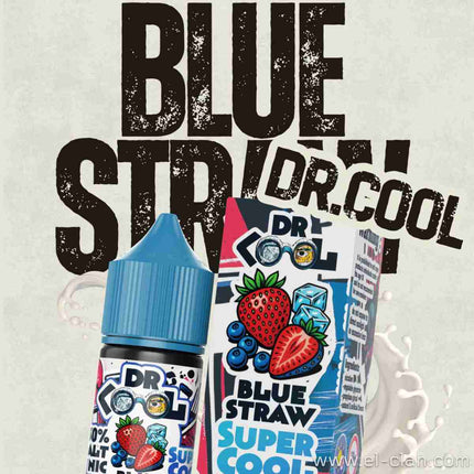 DR.Cool Super Cool SaltNic Blue Straw