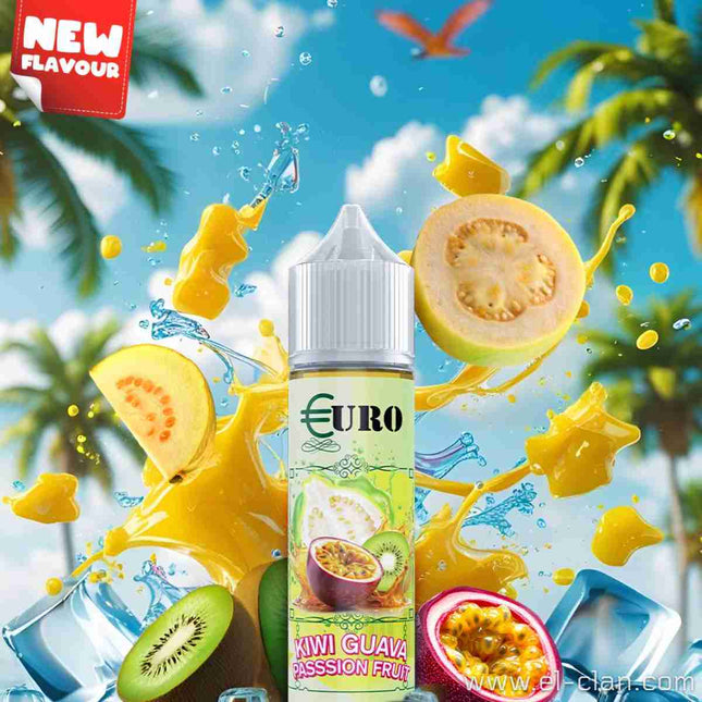 Euro Kiwi Guava Passion Fruit كيوي جوافه باشون فروت