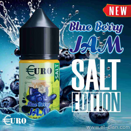Euro SaltNic Blue Bery Jam مربي التوت الازرق