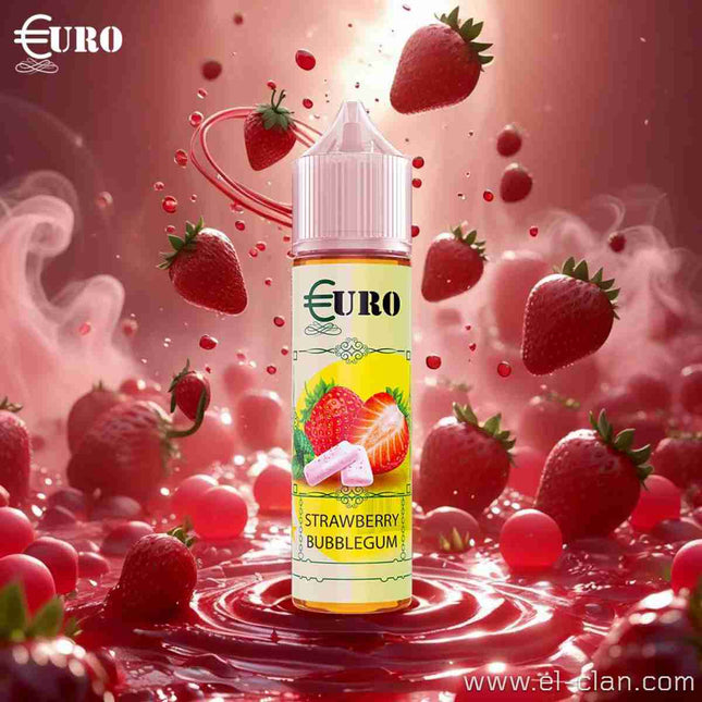 Euro Strawberry Bubblegum لبان فراوله
