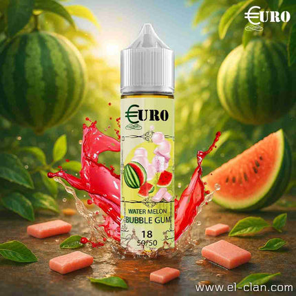 Euro Watermelon Bubblegum لبان بطيخ