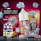 Vape Station Super Ice SaltNic Dragon Fruit Banana Cherry