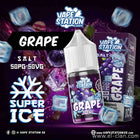 Vape Station Super Ice SaltNic Grape