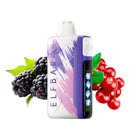 سجائر إلكترونية elfbar Ice King 30K بنكهة توت أسود وتوت بري، فيب ديسبوسبل بمدة استخدام طويلة و50 ملغ ملح نيكوتين