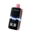 سيجارة إلكترونية Elfbar Moonnight 40k بنكهة مانجو خوخ وبطيخ، فيب ديسبوسبل مع 40000 نفخة، ملصق ملون على عبوة.