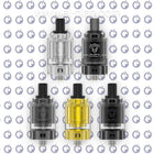 خزان فيب هاردوير من نوع Elite MTL RTA من ستانلس ستيل من ThunderHead Creations لتجربة تدخين هادئة ومرنة.