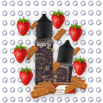 Energy Lotus Strawberry بسكويت فراوله - Energy E-Juice -  الكلان فيب el-clan.